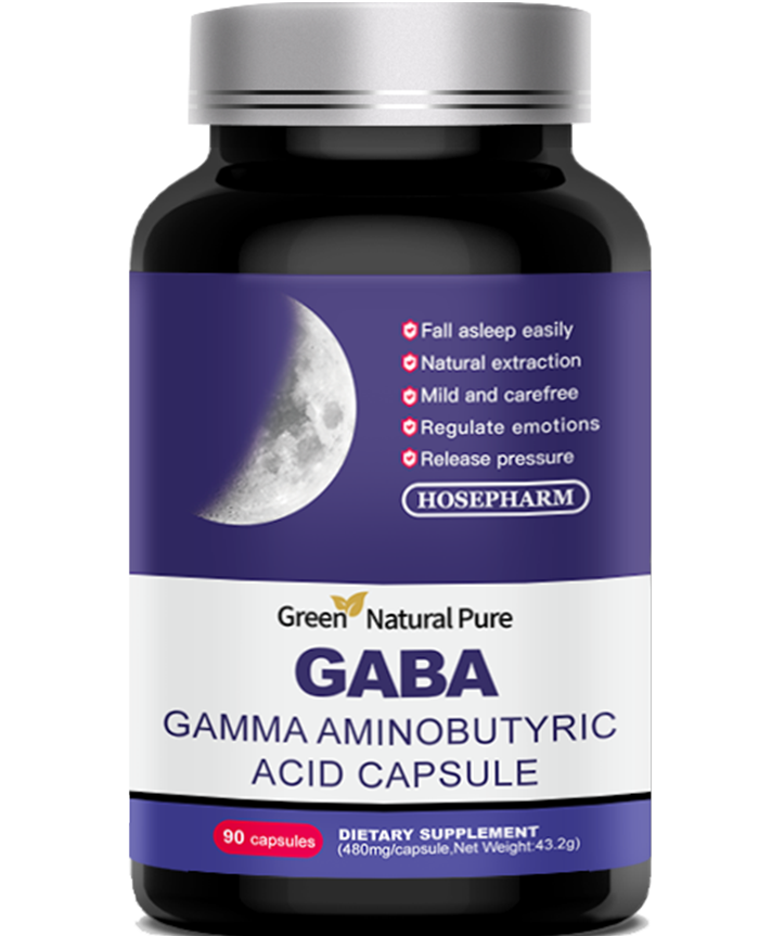 GreenNaturalPure GABA Herbal Sleep Compound Capsules